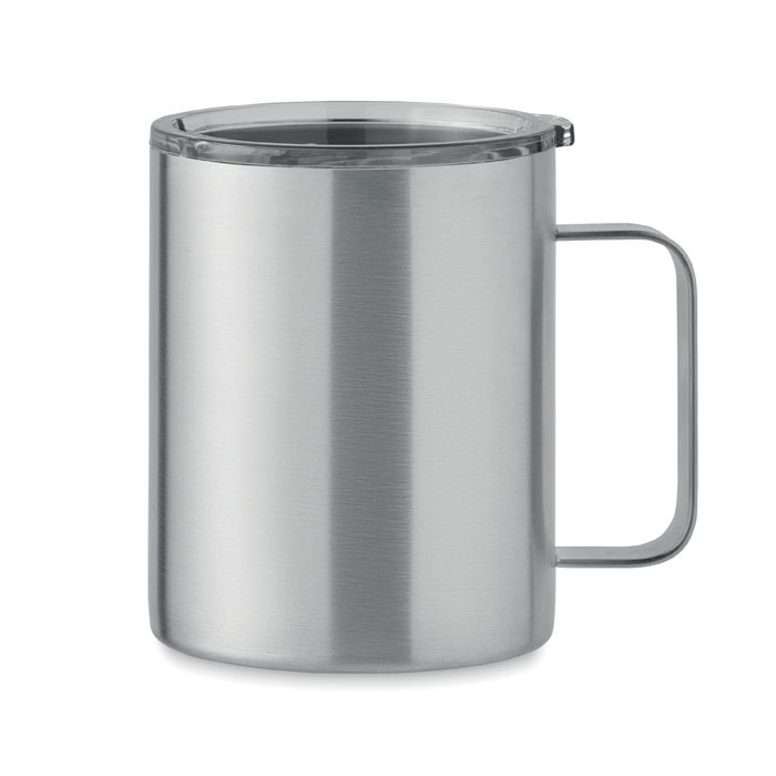 Gobelet promotionnel 300 ml inox recyclé INARI silver mate